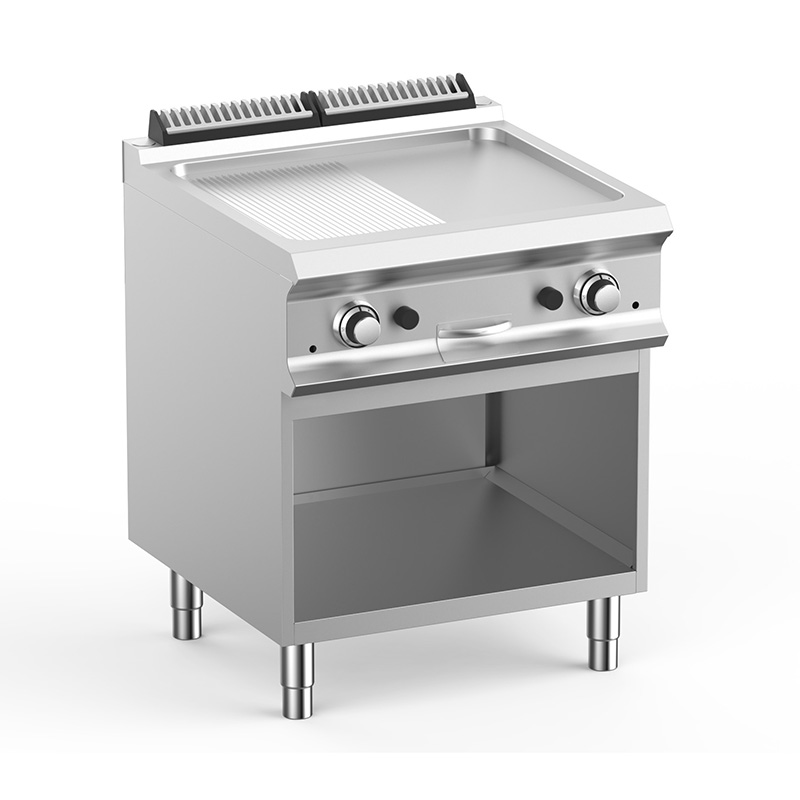 Газовая жарочная поверхность 700 серии Apach Chef Line GLFTG77LRCOSP хром