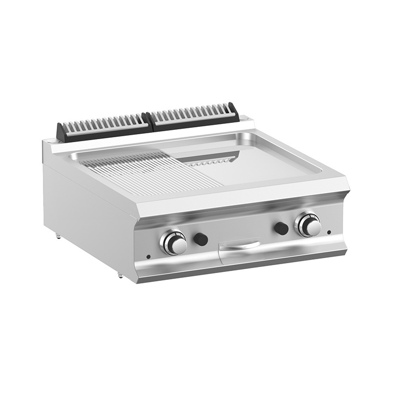 Газовая жарочная поверхность 700 серии Apach Chef Line GLFTG77LRCP хром