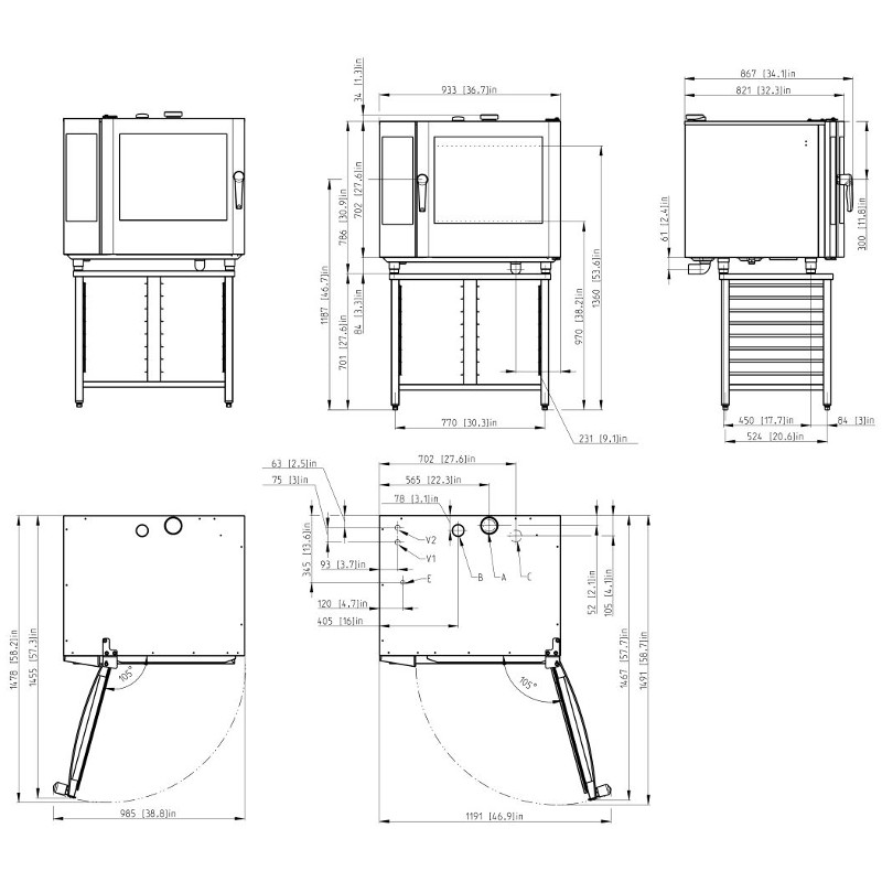 Шкаф пекарский Retigo DeliMaster DM5