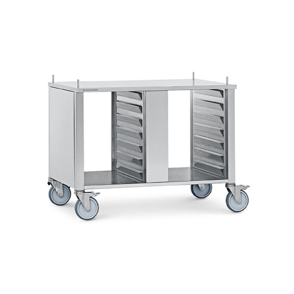 Подставка Convotherm 6.20, 10.20 закрытая с 2-х сторон, 14 пар направляющих на колесах