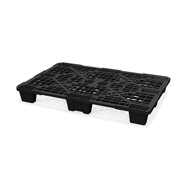 Поддон перфорированный пластиковый Plast 1200x800x140 на ножках черный