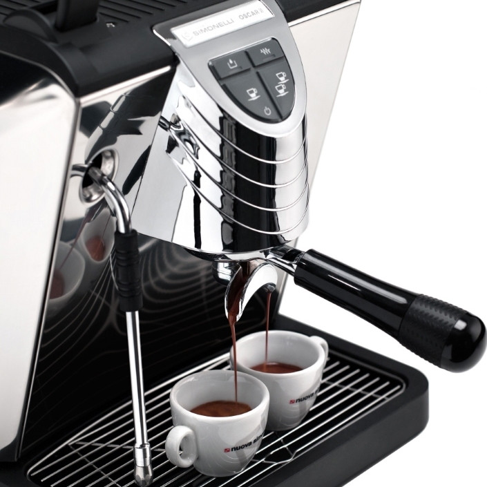 Кофемашина Nuova Simonelli Oscar II AD Black c прессостатом