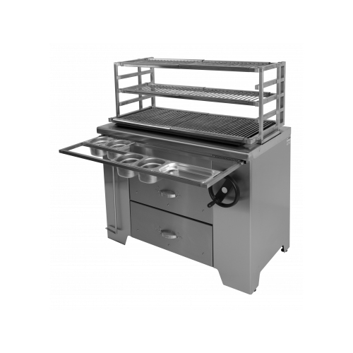 картинка Мангал многофункциональный угольный Grill Master УММ/2 (L1200) ROBATA