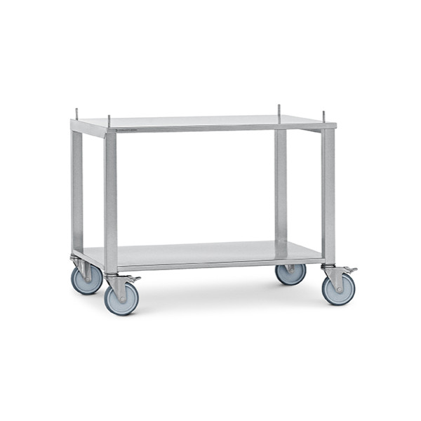 Подставка Convotherm 6.10, 10.10 открытая с полкой и столешницей на колесах
