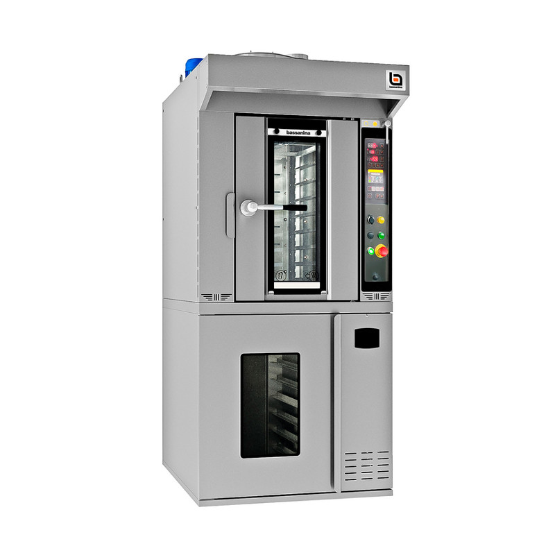 Печь ротационная BASSANINA FR MINI E46.10 комплект с расстойкой FR MINI E46.PR LCD
