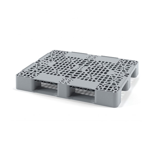 Поддон перфорированный Plast 1200x1000x150 на 3-х полозьях серый