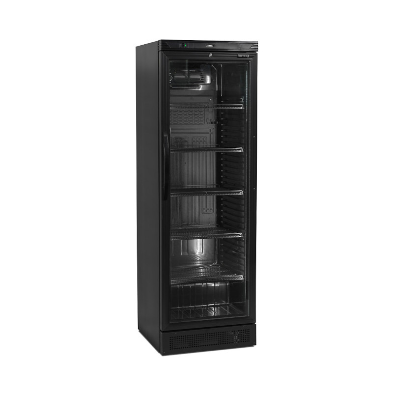 Шкаф холодильный со стеклом Tefcold CEV425 Black